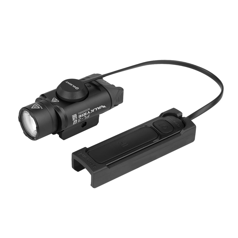 Odin PL-3R Valkyrie Rechargeable Rail Mounted Tactical Light - Black