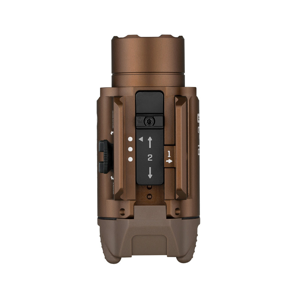 Odin PL-3R Valkyrie Rechargeable Rail Mounted Tactical Light - Tan