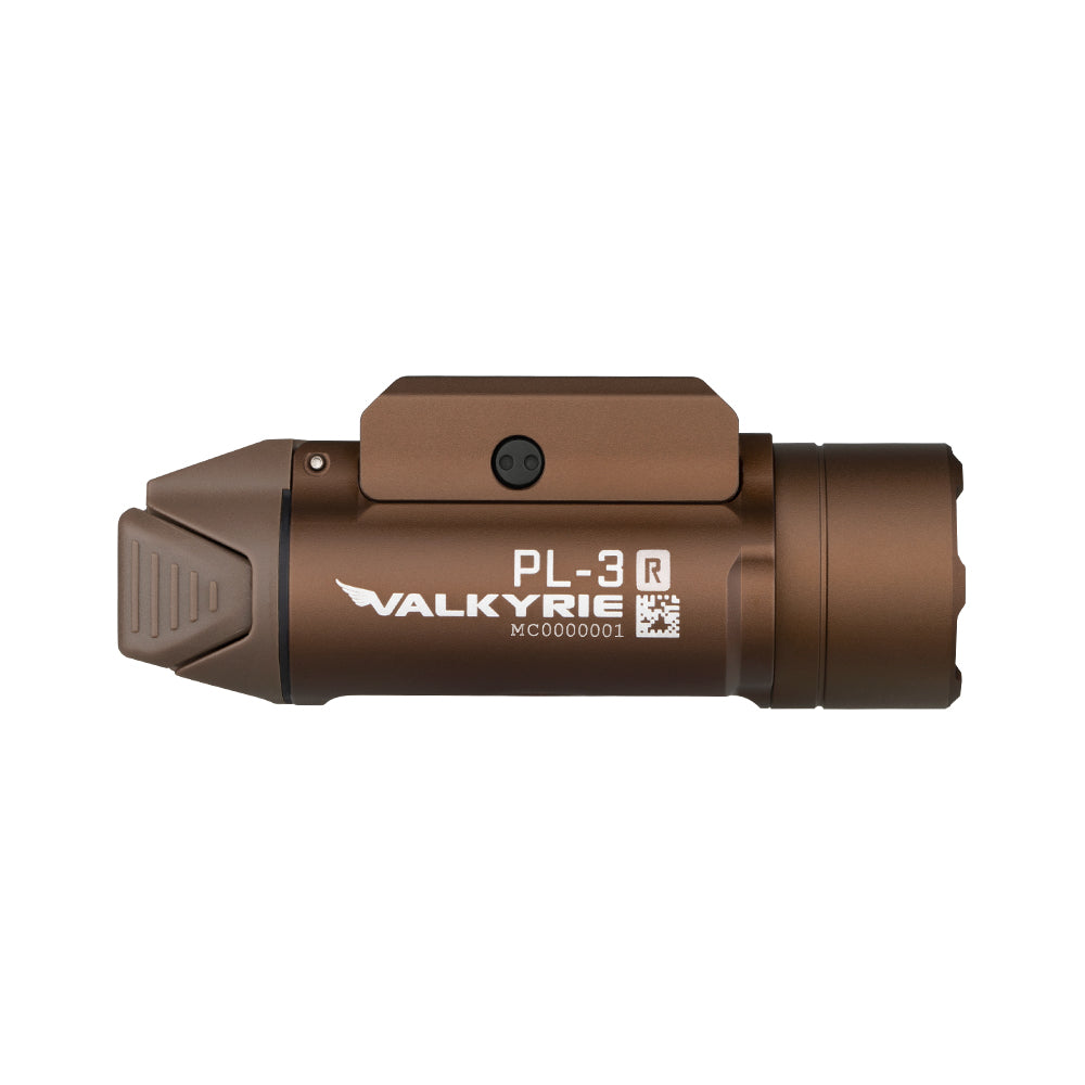 Odin PL-3R Valkyrie Rechargeable Rail Mounted Tactical Light - Tan