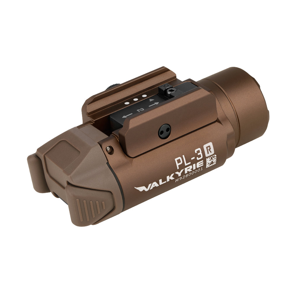 Odin PL-3R Valkyrie Rechargeable Rail Mounted Tactical Light - Tan