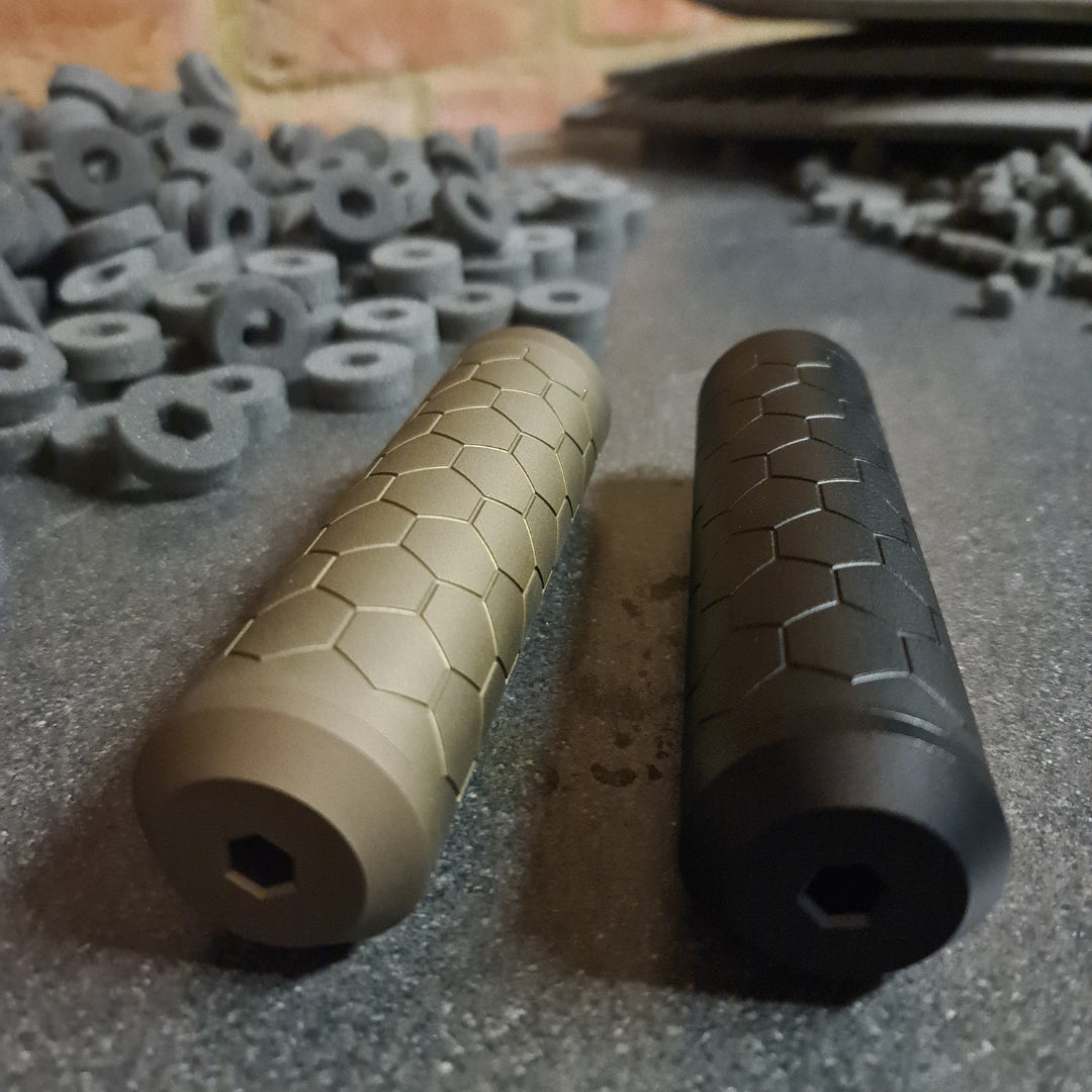 SniperMechanics HEXX Suppressor XL 14MM CCW - Black