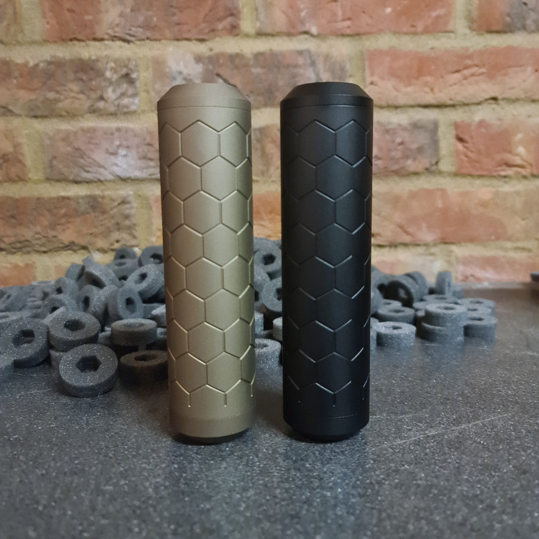 SniperMechanics HEXX Suppressor XL 14MM CCW - Black