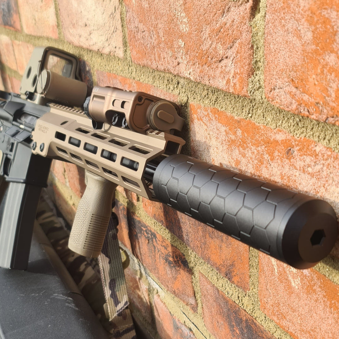 SniperMechanics HEXX Suppressor XL 14MM CCW - Black