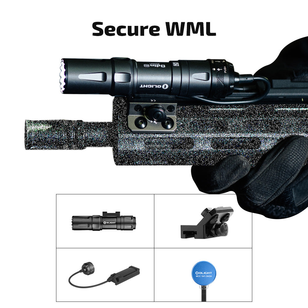 Odin Mini 1250 Lumens Ultra Compact M-Lok Mount LED Light - Black
