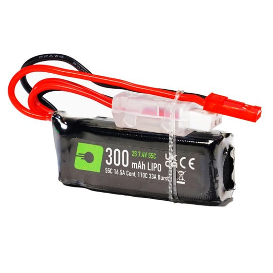 Nuprol LiPo Battery 300mAh 7.4v 50c HPA - JST