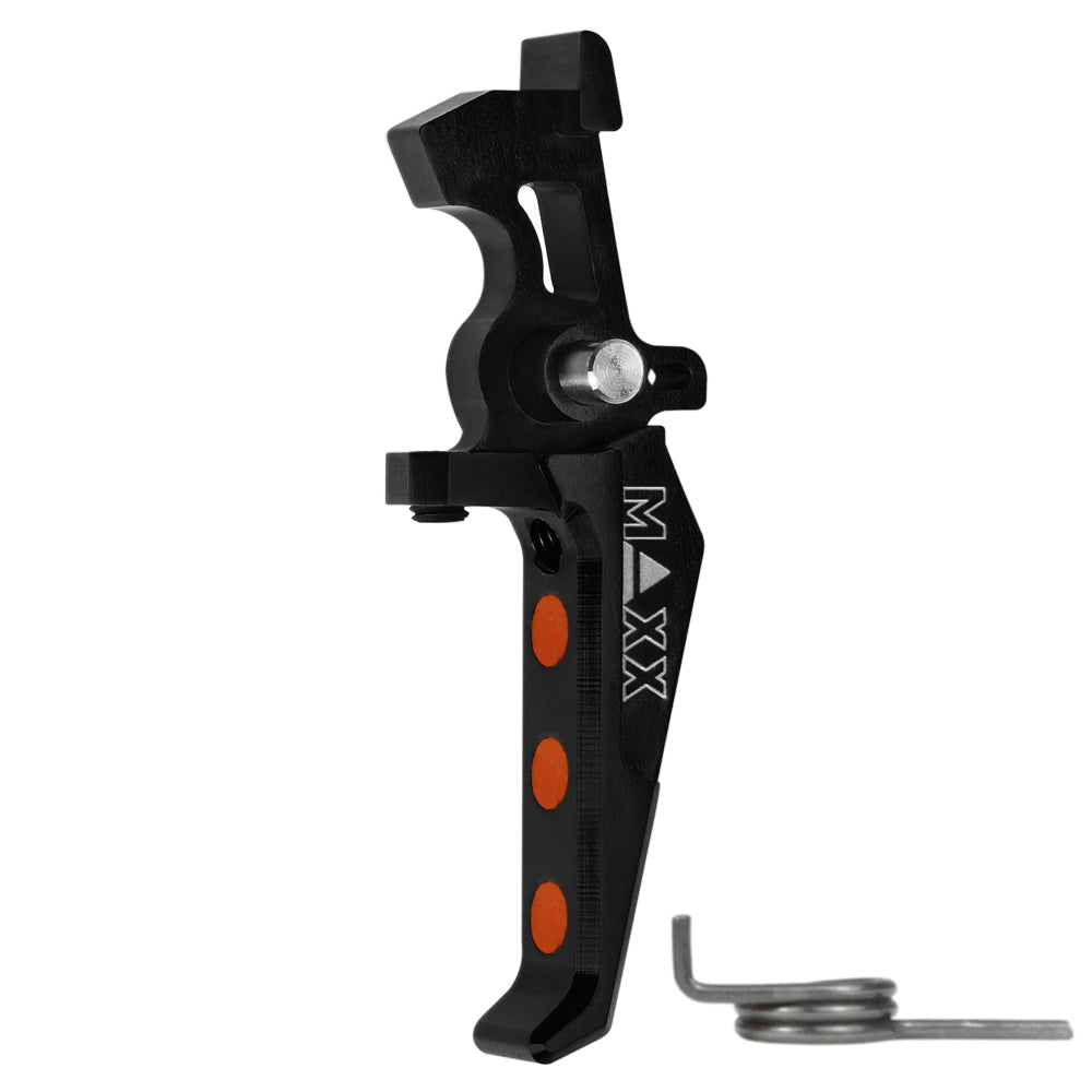 Maxx Model CNC Aluminium Advanced Speed Trigger - Style E - Black