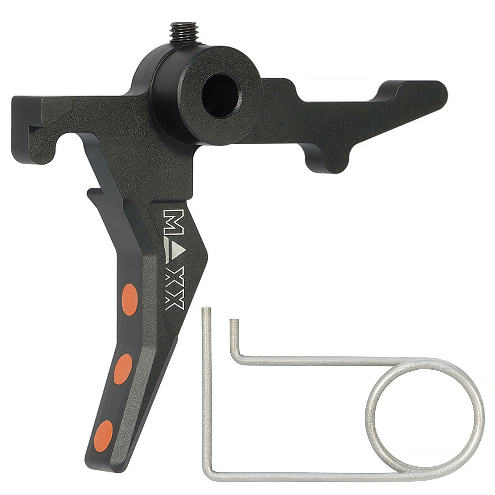 Maxx CNC Aluminium Advanced Trigger (Style B) (Black) for MTW