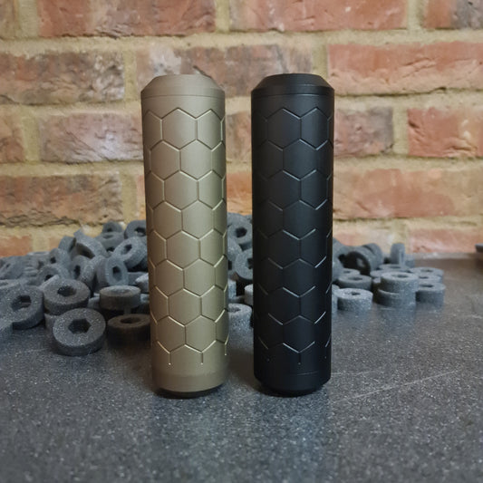 SniperMechanics HEXX Suppressor XL 14MM CCW - Black