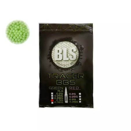 BLS 0.30G Tracer Biodegradable 1kg (Green)